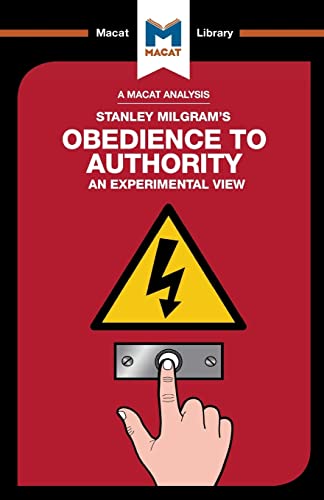 Beispielbild fr An Analysis of Stanley Milgram's Obedience to Authority: An Experimental View zum Verkauf von Blackwell's