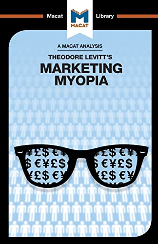 Beispielbild fr An Analysis of Theodore Levitt's Marketing Myopia zum Verkauf von Blackwell's