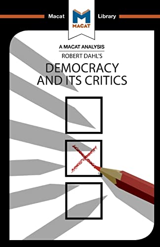 Beispielbild fr An Analysis of Robert A. Dahl's Democracy and Its Critics zum Verkauf von Blackwell's