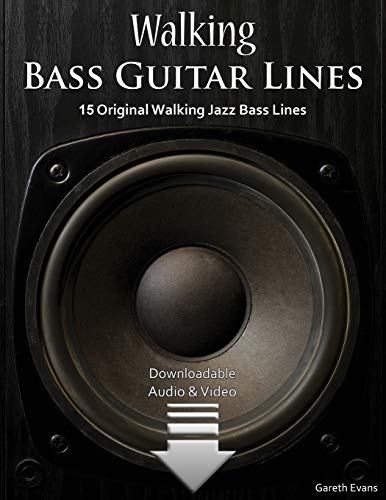 Beispielbild fr Walking Bass Guitar Lines: 15 Original Walking Jazz Bass Lines with Audio & Video zum Verkauf von Books Unplugged