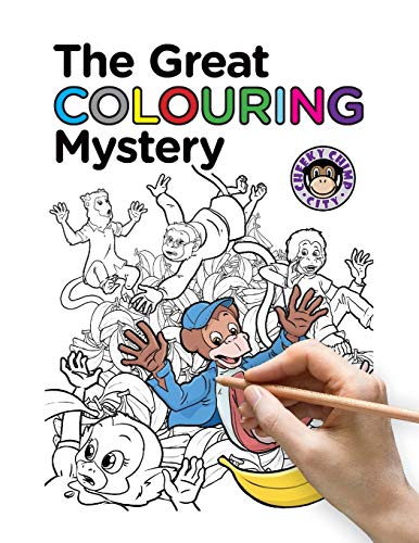 Imagen de archivo de The Great Colouring Mystery Cheeky Chimp City a la venta por PBShop.store US