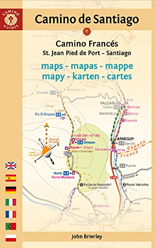 Beispielbild fr Camino de Santiago Maps: St. Jean Pied de Port - Santiago de Compostela (Camino Guides) zum Verkauf von AwesomeBooks