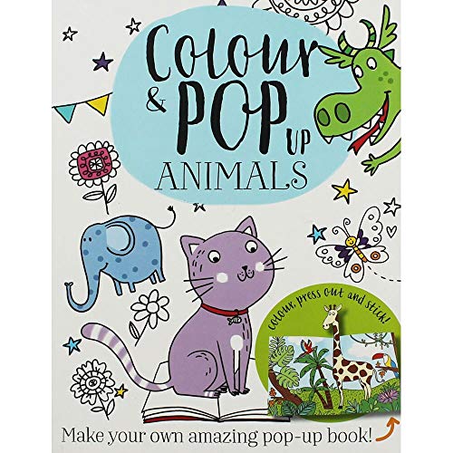 Stock image for Elizabeth Golding Colour and Pop-Up Animals for sale by AwesomeBooks