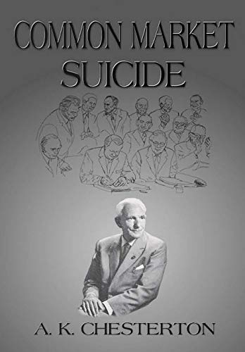 Imagen de archivo de Common Market Suicide a la venta por Lucky's Textbooks