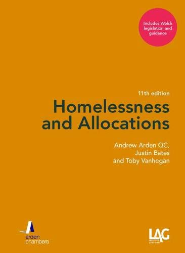 Beispielbild fr Homelessness and Allocations (Wales) zum Verkauf von Books From California