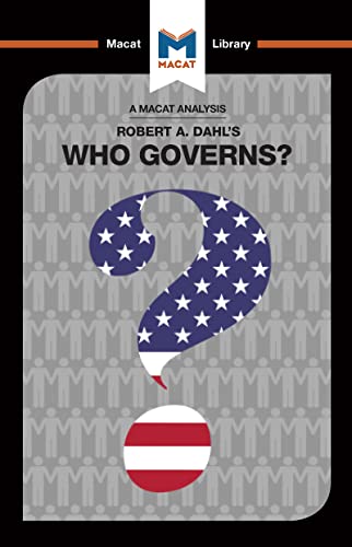 Imagen de archivo de An Analysis of Robert A. Dahl's Who Governs? Democracy and Power in an American City a la venta por Blackwell's
