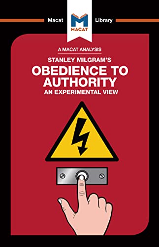 Beispielbild fr An Analysis of Stanley Milgram's Obedience to Authority zum Verkauf von Blackwell's