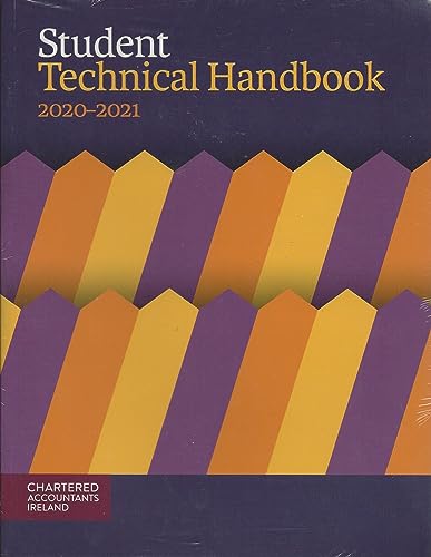 9781912350438: Student Technical Handbook 2020-2021: Chartered Accountants Ireland