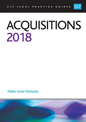 9781912363094: Acquisitions 2018 (CLP Legal Practice Guides)