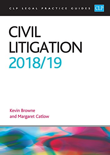 Imagen de archivo de Civil Litigation 2018/2019 (CLP Legal Practice Guides) a la venta por AwesomeBooks