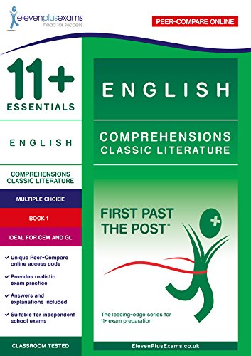 Beispielbild fr 11+ Essentials English Comprehensions: Classic Literature Book 1: First Past the Post zum Verkauf von WorldofBooks