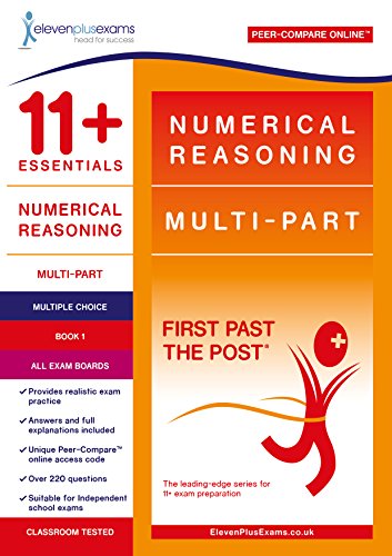 Beispielbild fr 11+ Essentials Numerical Reasoning: Multi-Part Book 1  " Multiple Choice (First Past the Post) zum Verkauf von WorldofBooks