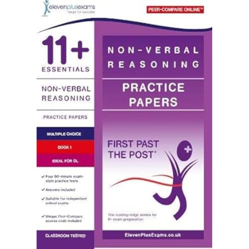 9781912364831: 11+ Essentials Non-verbal Reasoning Practice Papers Book 1 (First Past the Post)