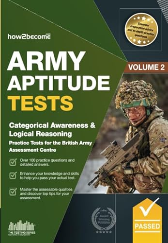 Stock image for Army Aptitude Tests: Categorical Awareness & Logical Reasoning practice tests for the British Army Assessment Centre: Categorical Awareness & Logical . Army Assessment Centre (Testing Series) for sale by WorldofBooks