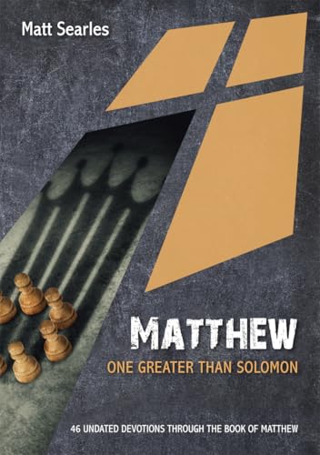Stock-Bild f�r Matthew: One Greater than Solomon
