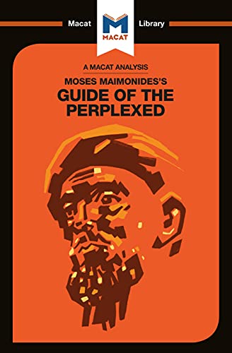 Beispielbild fr Moses Maimonides's Guide of the Perplexed zum Verkauf von Blackwell's