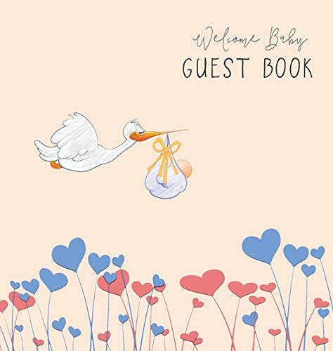 Stock image for Baby Shower Guest Book with Gift Log (Hardcover) for Baby Naming Day, Baby Shower Party, Christening or Baptism Ceremony, Welcome Baby Party: For Baby (Hardback or Cased Book) for sale by BargainBookStores