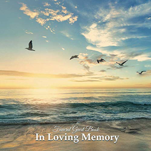 Stock image for Funeral Guest Book, In Loving Memory: Guest Book for Memorial Service, Condolence Book, Remembrance Book for Funerals or Wake (Guest Books by Angelis Publications) for sale by Books Unplugged