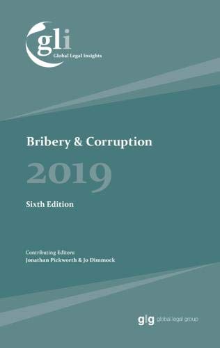 Beispielbild fr Global Legal Insights: Bribery & Corruption zum Verkauf von Anybook.com