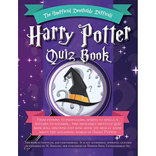 Beispielbild fr The Unofficial Devilishly Difficult Harry Potter Quiz Book: From potions to professors, spirits to spells & witches to wizards  this devilishly . about the wizarding world of Harry Potter zum Verkauf von WorldofBooks