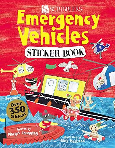 Beispielbild fr Scribblers Fun Activity Emergency Vehicles Sticker Book zum Verkauf von WorldofBooks