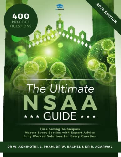 Beispielbild fr The Ultimate NSAA Guide: 400 Practice Questions, Fully Worked Solutions, Time Saving Techniques, Score Boosting Strategies, 2019 Edition, UniAdmissions zum Verkauf von AwesomeBooks