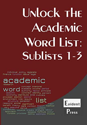 Stock image for Unlock the Academic Word List: Sublists 1-3 for sale by GF Books, Inc.