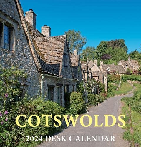 9781912584840: Cotswolds Mini Desktop Calendar - 2024