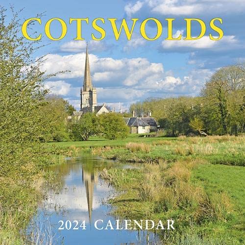 Beispielbild fr Cotswolds Large Square Calendar - 2024 zum Verkauf von PBShop.store US