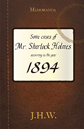 9781912605040: 1894: Some Adventures of Mr. Sherlock Holmes