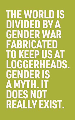 Imagen de archivo de The World Is Divided by a Gender War Fabricated to Keep Us at Loggerheads.: Gender Is a Myth. It Does Not Really Exist. a la venta por GF Books, Inc.