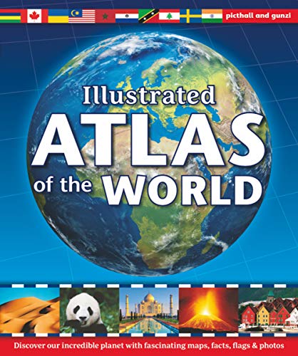 Imagen de archivo de Illustrated Atlas of the World, for 8 and up a la venta por GF Books, Inc.