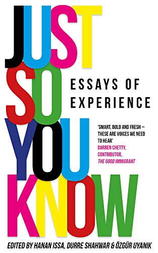 Beispielbild fr Just So You Know: Essays of Experience zum Verkauf von Reuseabook
