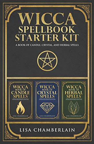 Stock image for Wicca Spellbook Starter Kit: A Book of Candle, Crystal, and Herbal Spells (Wicca Starter Kit Series) for sale by Goodwill Books