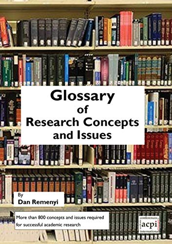 9781912764891: A Glossary of Research Concepts and Issues