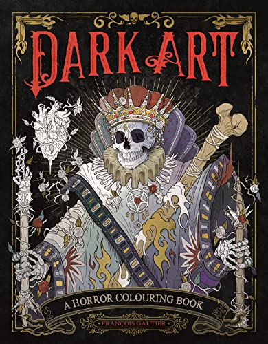 Stock image for Dark Art: A Horror Colouring Book for sale by WorldofBooks