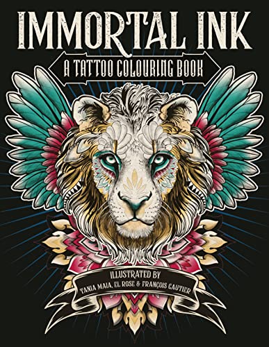 Stock image for Immortal Ink: A Tattoo Colouring Book for sale by Goldstone Books