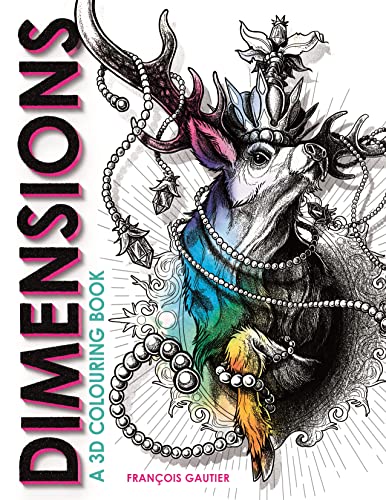 Stock image for Dimensions: A 3D Colouring Book for sale by WorldofBooks