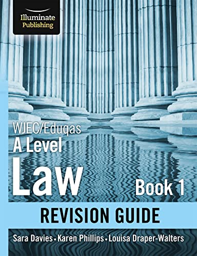 Stock image for WJEC/Eduqas Law for A level Book 1 Revision Guide for sale by Revaluation Books