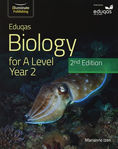 Beispielbild fr Eduqas Biology For A Level Yr 2 Student Book: 2nd Edition zum Verkauf von WorldofBooks