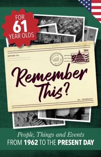 Beispielbild fr Remember This?: People, Things and Events from 1962 to the Present Day (US Edition) (Milestone Memories) zum Verkauf von SecondSale