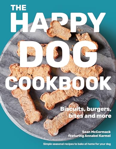 Stock image for Happy Dog Cookbook : Biscuits, Burgers, Bites and More: Simple Seasonal Recipes to Bake at Home for Your Dog for sale by GreatBookPrices