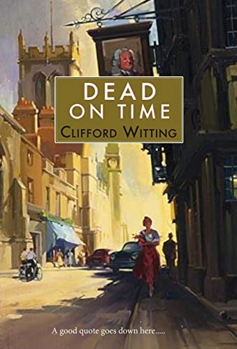 Beispielbild fr Dead on Time (The Inspector Harry Charlton Series) zum Verkauf von Books From California