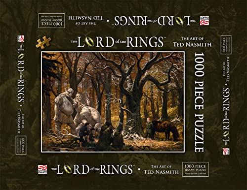 Beispielbild fr The Lord of the Rings 1000 Piece Jigsaw Puzzle: The Art of Ted Nasmith: Song of The Trollshaws zum Verkauf von Ergodebooks