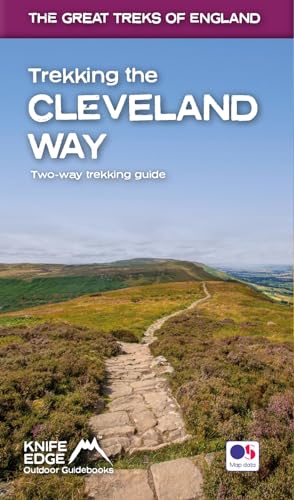 Stock image for Trekking the Cleveland Way: Two-way guidebook with OS 1:25k maps: 20 different itineraries (The Great Treks of England) for sale by Books From California