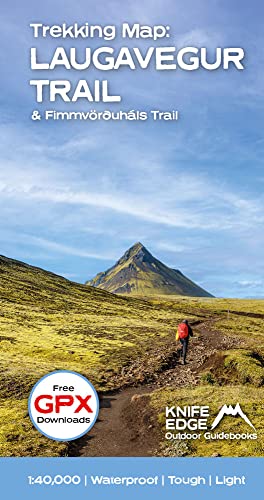 Stock image for Trekking Map: Iceland's Laugavegur Trail (& Fimmvorduhals Trail) for sale by GreatBookPrices