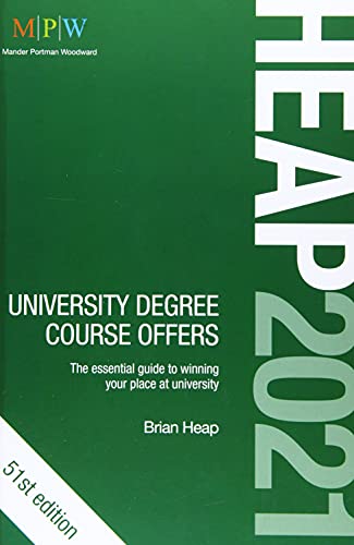 9781912943289: HEAP 2021: University Degree Course Offers