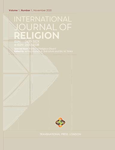 Stock image for International Journal of Religion: Volume 1, Number 1 - November 2020 for sale by Lucky's Textbooks