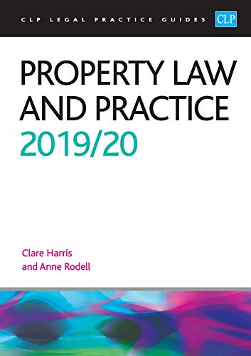Imagen de archivo de Property Law and Practice 2019/2020 (CLP Legal Practice Guides) a la venta por WorldofBooks