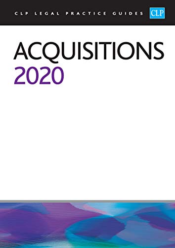 Stock image for Acquisitions 2020 (CLP Legal Practice Guides) for sale by WorldofBooks